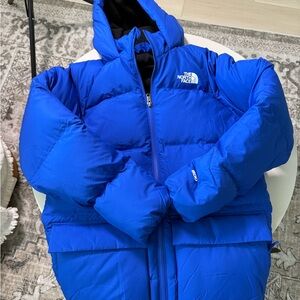 The North Face Vibrant Blue Hooded Jacket